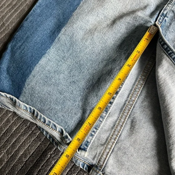 GAP Denim Skirt with - Front Slit - Size 0/25 - Picture 7 of 8